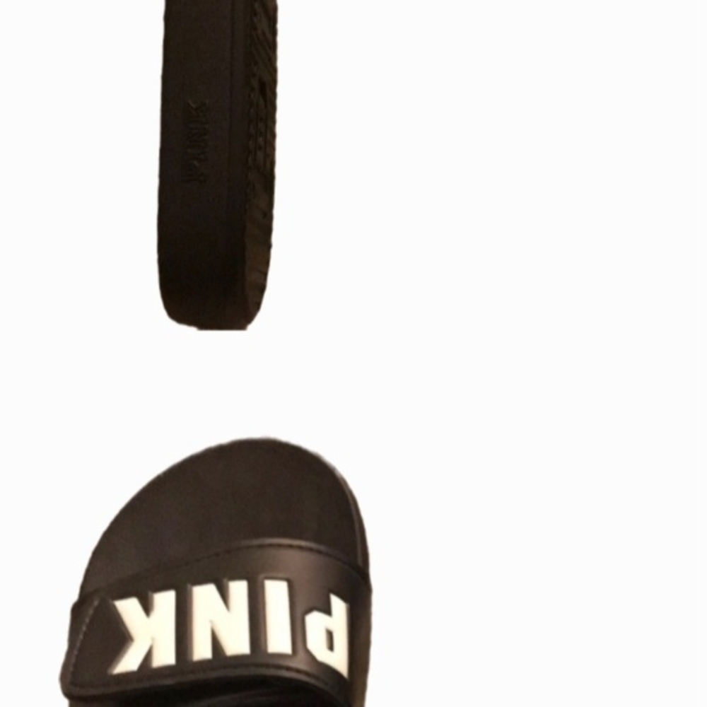 ***ISO ** ISO PINK Victoria's Secret Black Slides